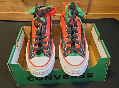 Size 10 - Denim Tears x Converse Chuck 70 Low Pan-African Flag for