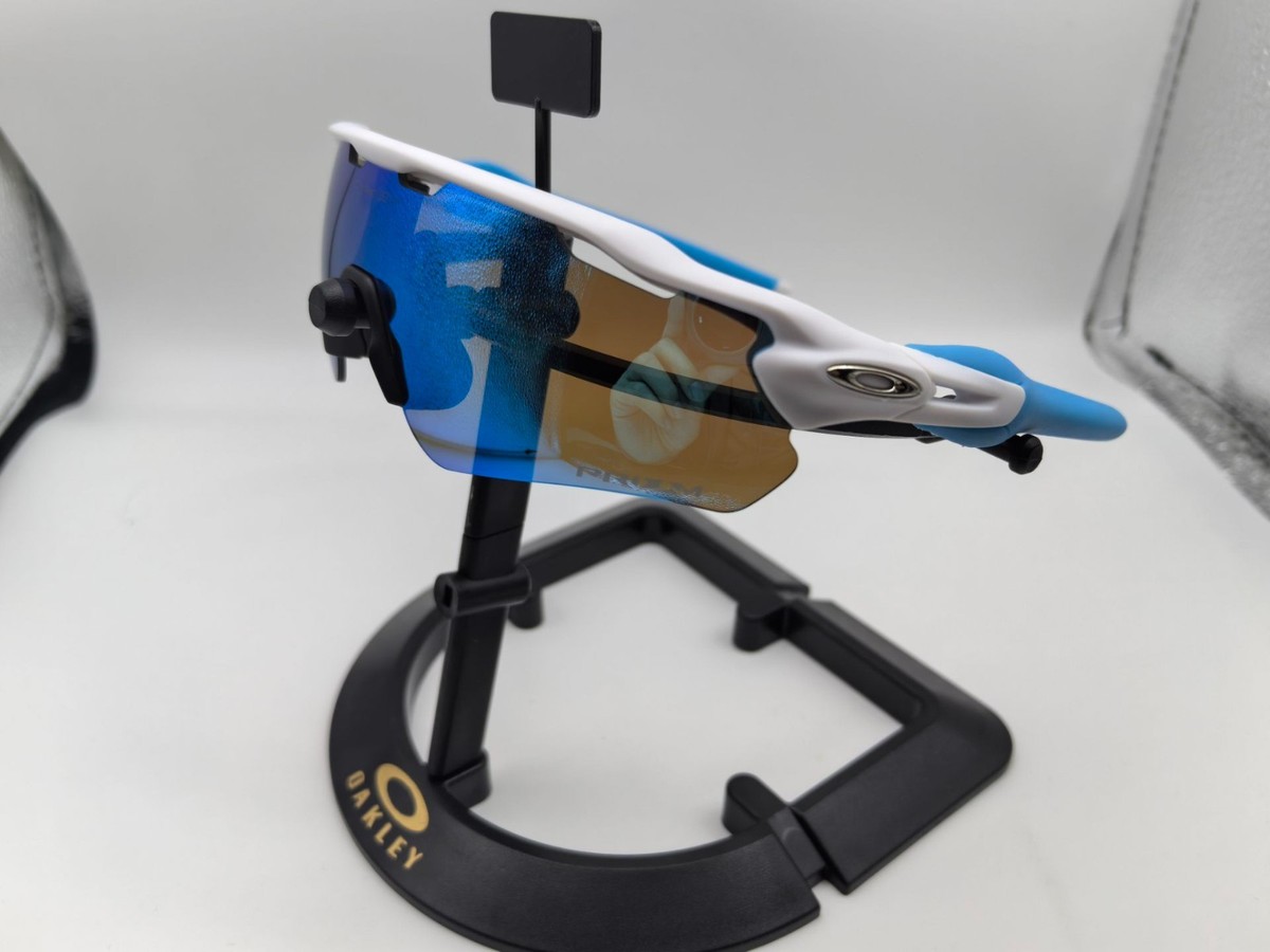 小物 OAKLEY RADAR EV PATH OO9208-5738 Oakley Radar EV Path Sunglasses White Frame Blue Prizm Lenses