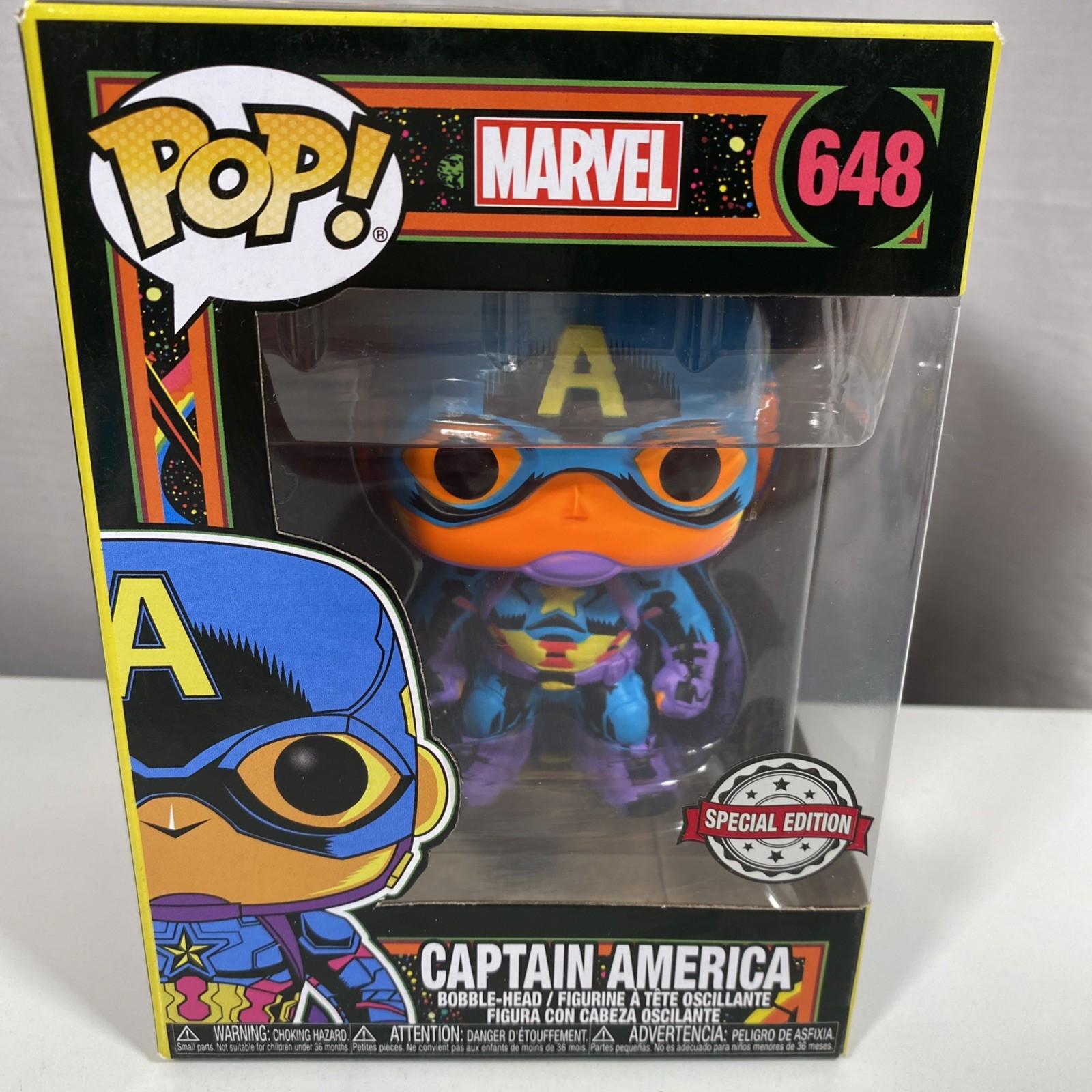 Funko Pop! Marvel - Captain America - No: 648 Bobble head