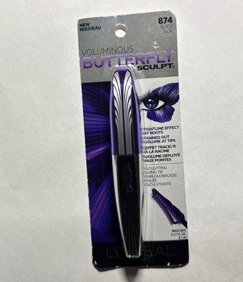 L'Oreal Paris Voluminous Butterfly Sculpt Washable Mascara New 874 Black