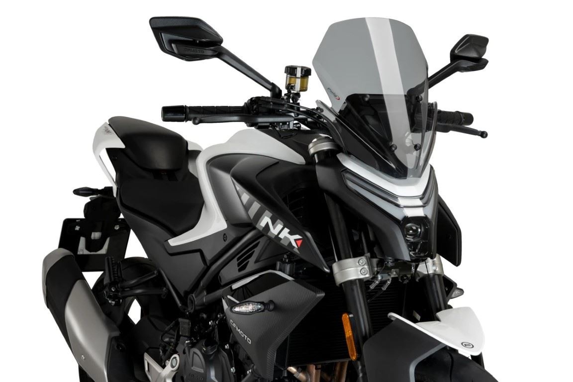 Puig Light Smoke New Generation Sport Screen CF Moto 450NK 2023-2025