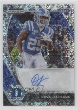 2021 Panini Prizm Draft Picks Circles Deon Jackson #DPA-DJA Auto 9r9