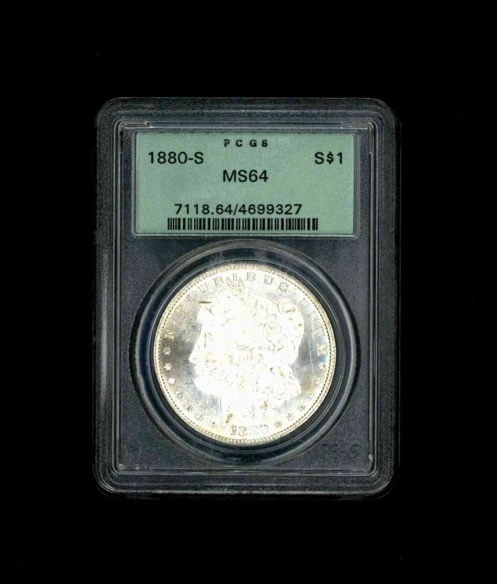 MS 64 Graded 1880 Year Morgan US Dollars (1878-1921) for sale | eBay