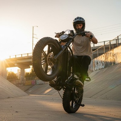 20'' Fat Tires ebike 1500W Peak Electric bike 60 Miles 48V 15/25Ah Adults Ebike