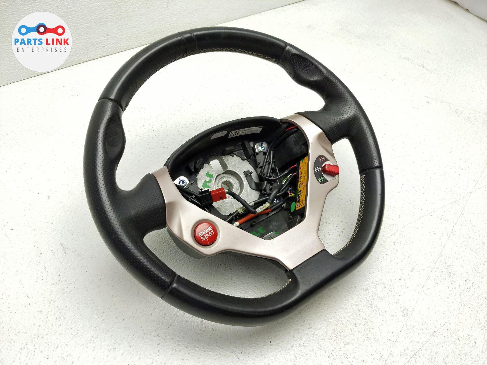 2012-14 FERRARI CALIFORNIA STEERING WHEEL LEATHER SWITCH HARNESS NON-LED F149