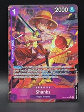 Shanks (065) (Alternate Art) OP13-065 Carrying On His Will One Piece Foil NM