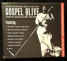 Various Gospel Alive: Sacred Recordings Made In the Field 3CD JSP 2304 Sealed