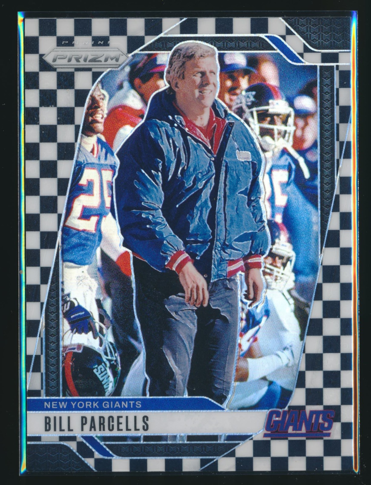 Bill Parcells 2024 Panini Prizm Checkerboard #221 New York Giants