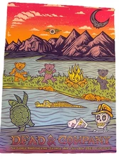 Dead & Company poster  7/8/2023 The Gorge George Washington numbered