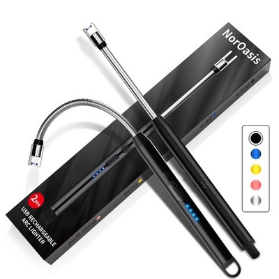 2 Pack Rechargeable Electric Candle Lighters - USB Plasma Arc Lighter Flexible