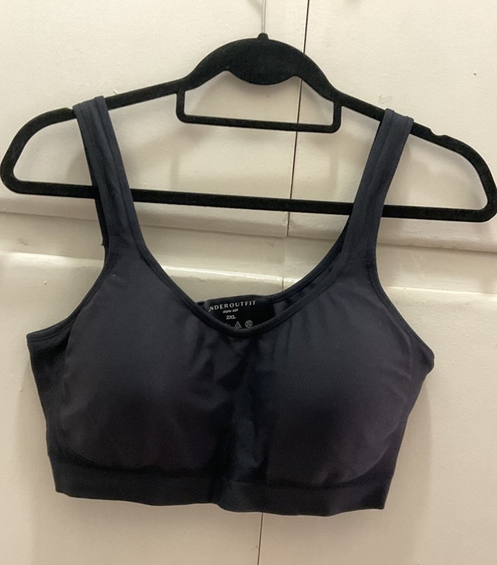 UNDEROUTFIT BRA 2XL BLACK