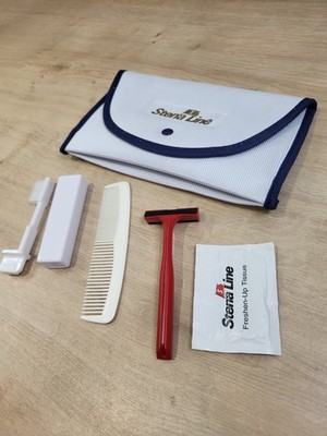 Stena Line Fährtasche Kulturbeutel Halter mit Zubehör Vintage Neu Sonstige 