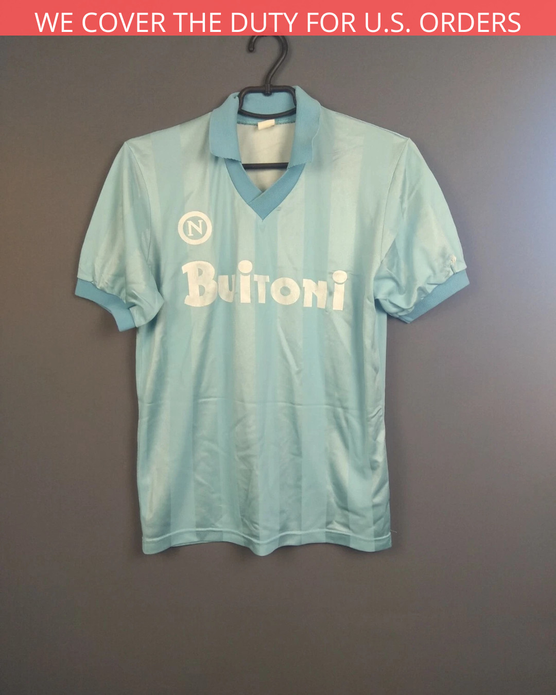 Napoli Vintage Retro Jersey S / M Shirt RARE Football Soccer ig93