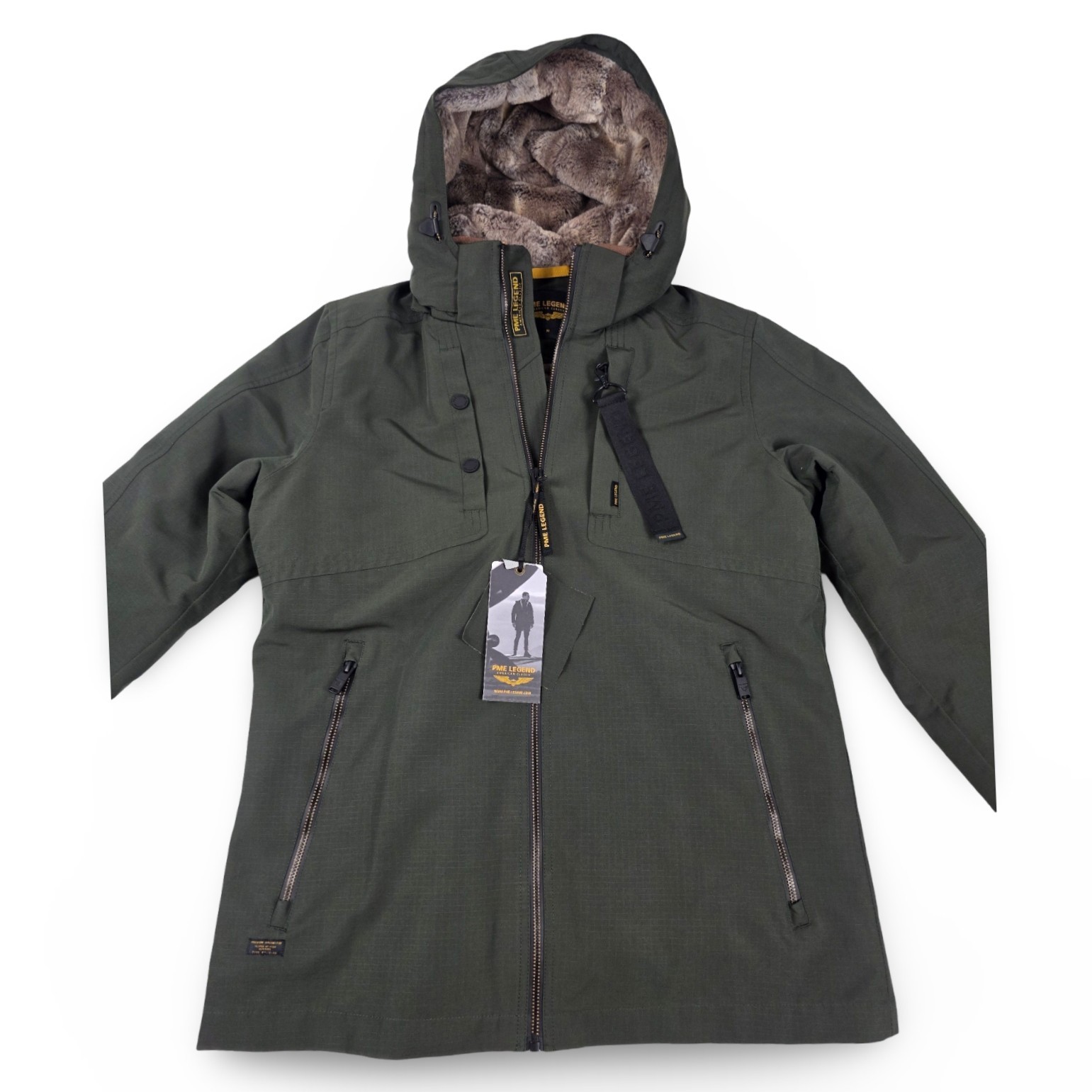 PME Legend Snowpack PJA2409133-9061 Parka Winter Coat Jacket Size M image 2