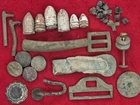 EXCAVATED CIVIL WAR RELIC GROUPING LOT FROM GRAND ECORE