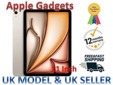 Image of Apple iPad Air 2026 256gb 11inch WiFi M4 Chip Starlight New Sealed UK Warranty