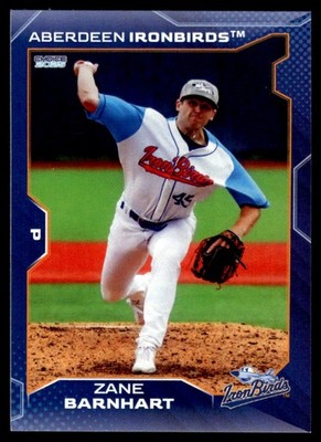 2025 Zane Barnhart Choice Minor League Rookie Card Aberdeen