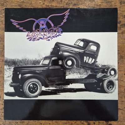 LP Aerosmith - Pump Geffen Records 924 254-1 WX 304 Musica Rock Pop Vinyl