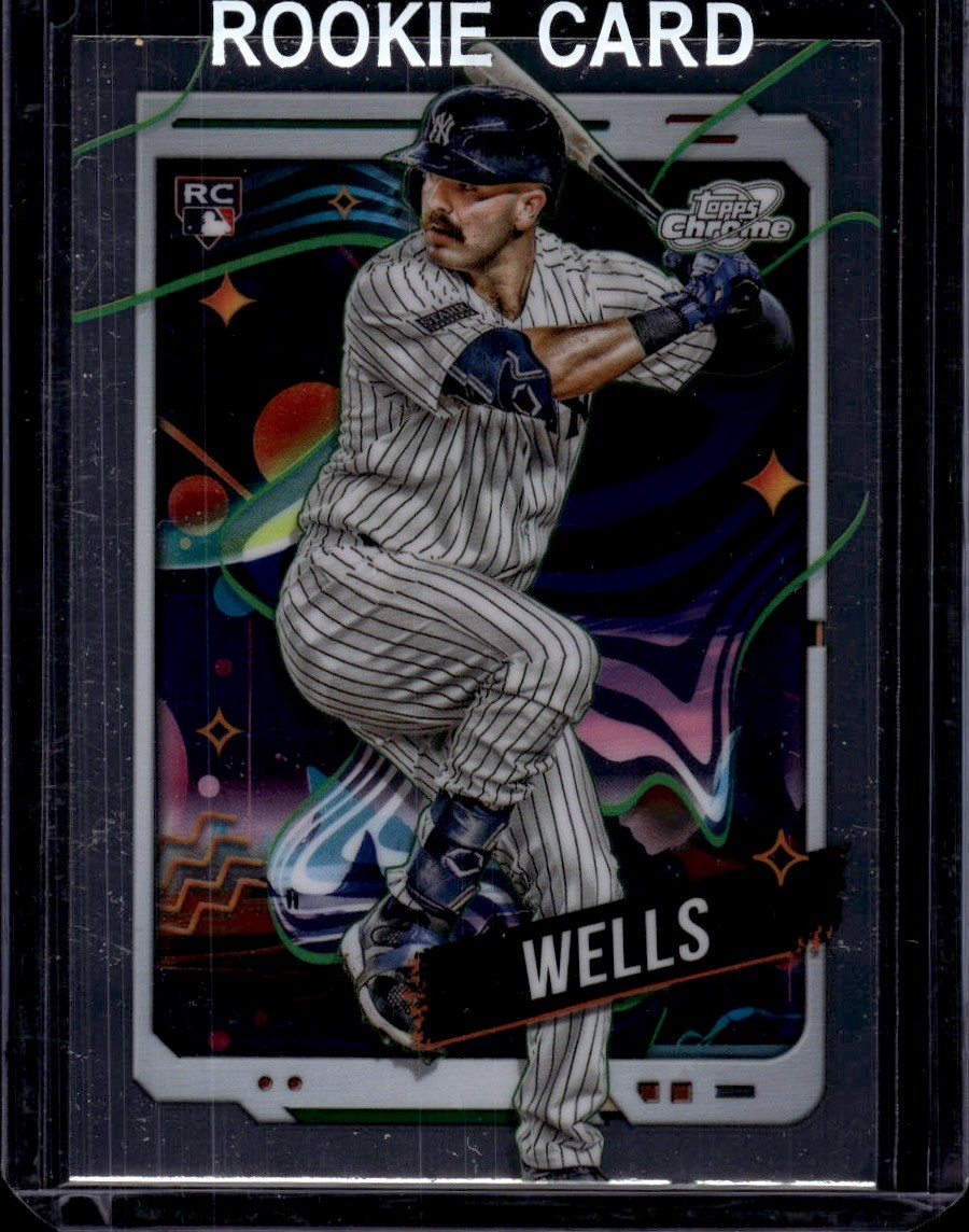 2024 Topps Chrome Cosmic #88 Austin Wells New York Yankees Rookie