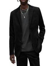 All Saints Kiels Corduroy Velvet Blazer Jacket Tailored Slim Fit Men?s 42 NWT
