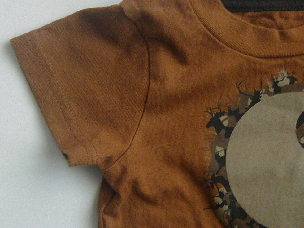 Carhartt Short Sleeve T Shirt with Carhartt Logo Surounded by Buck Heads 6 Month thumbnail 5