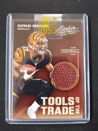 2013 Absolute Tools of the Trade #3 GIOVANI BERNARD Football Bengals @QP26