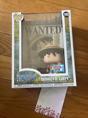 Funko Pop! One Piece Monkey D. Luffy Wanted Poster NYCC Shared