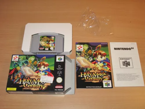 Nintendo 64 Holy Magic Century Game Pal Version In Mint