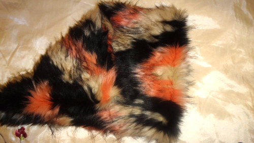 Gorgeous River Island Multicoloured Faux Fur Snood Lined RRP £25 - Picture 5 of 9