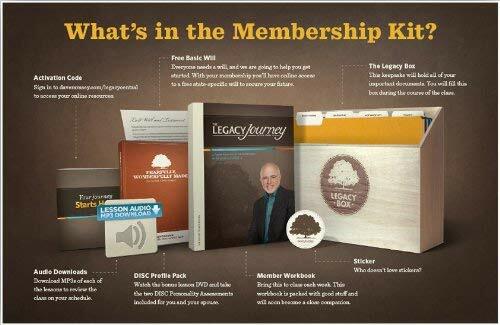 The Legacy Journey DVD Home Study Kit Dave Ramsey Invest Giving Estate Wills NEW - Picture 1 of 2