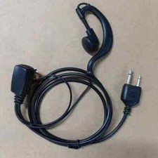 Ear Hook Earpiece Headset PTT MIC for ICOM IC-F11 IC-F21 IC-V8 IC-V82 IC-U82