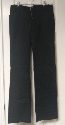 Dickies College pants High Rise Boot Cut New with tags HH201 Black or Khaki