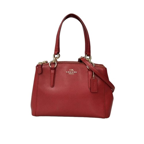 Coach 2 Way Handbag Shoulder Bag Diagonal Hanging F36704 Women Red