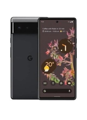 Google Pixel 6, 128GB, schwarz, entsperrt - sehr guter Zustand NEXT DAY 