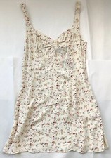 Reformation Lacie Dress Anette NWT Floral Cream Pink 12