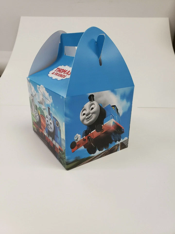 Juego de 10 CAJAS DE FAVORES DE FIESTA TOOMAS THE TRAIN Foto 3 de 3