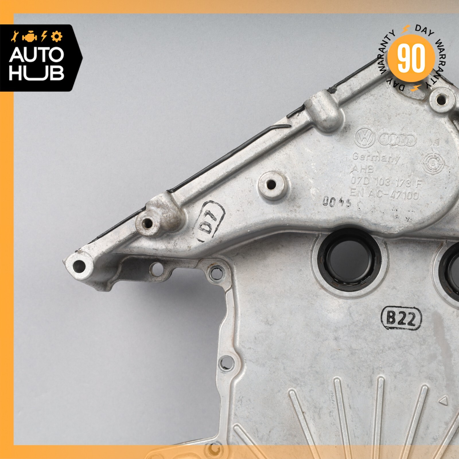 Bentley Continental Flying Spur 6.0L W12 Rear Center Lower Crank Cover OEM 58k