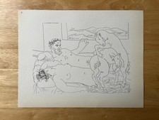 Original Pablo Picasso Lithograph from 1956 First Edition Suite Vollard - 64/100