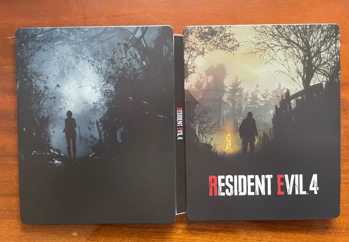 STEELBOOK ONLY RESIDENT EVIL 4 REMAKE 2023 EU NEW G2 XBOX PC PS4 PS5  COLLECTOR'S