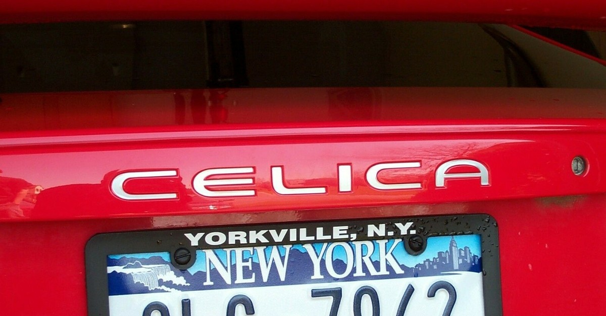 2000 - 2005 Celica rear hatch decal inserts toyota | eBay