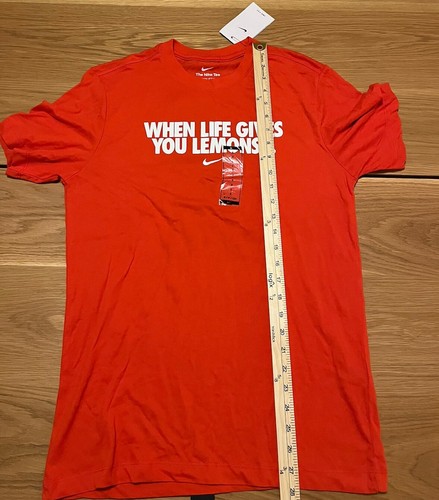Nike Metcon Shirt Orange Herren Small Neu Training Workout - Bild 3 von 5