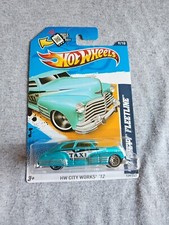 2012 Hot Wheels '47 CHEVY FLEETLINE Turquoise 139/247 GREAT CARD Walmart Color