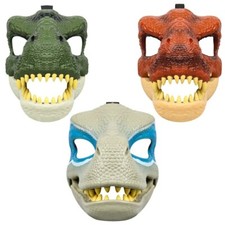 Dinosaur Mask Moving Jaw, T-Rex Cosplay Costumes Props, Halloween
