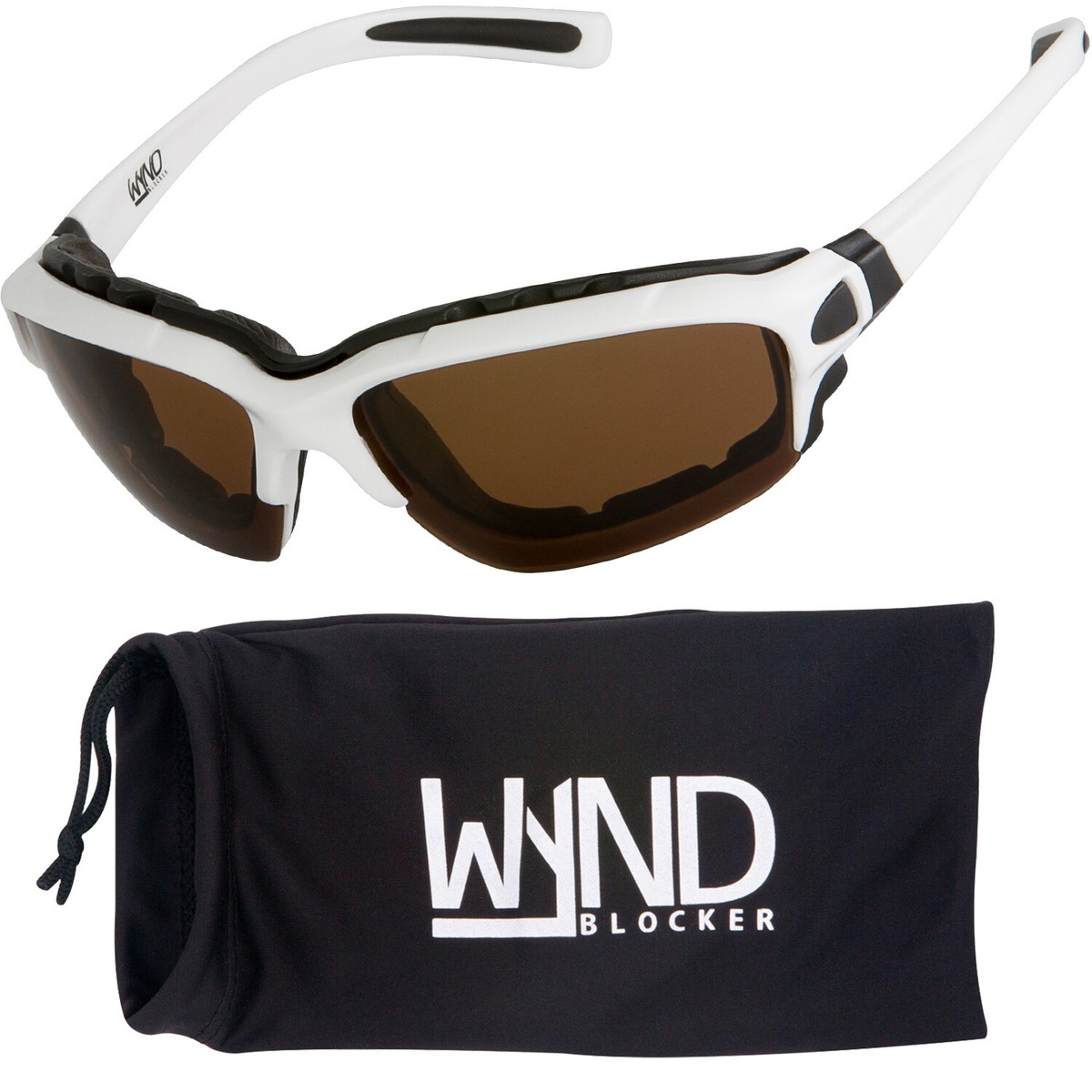 Occhiali Da Sole Polarizzati WYND Blocker – Modello 331 Per Moto E Sport – Lenti UV400 E Schiuma Anti-vento - 3