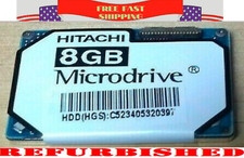 HITACHI HMS361008M5CE00 MICRODRIVE HDD ATA-33 3K8 8GB 1.8" 0A40701 128KB Cache