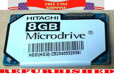 HITACHI HMS361008M5CE00 MICRODRIVE HDD ATA-33 3K8 8GB  1.8'' 0A40701 128KB Cache