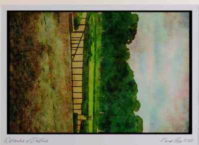 Gardens 214091 Versailles France Ltd Ed A3 Watercolour Print