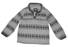 Boy's Oshkosh B'gosh Quarter Zip Fleece Pullover Sweatshirt Size 4