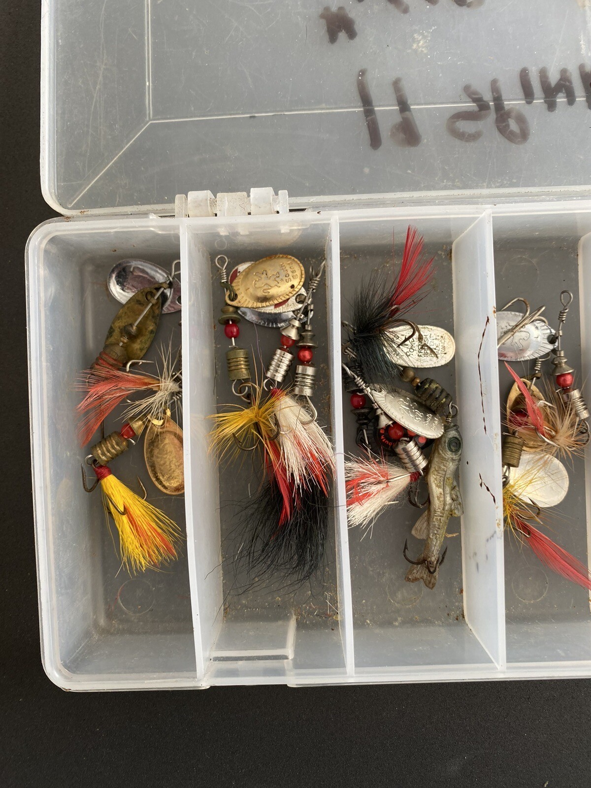 Vintage lot of fishing spinners eBay