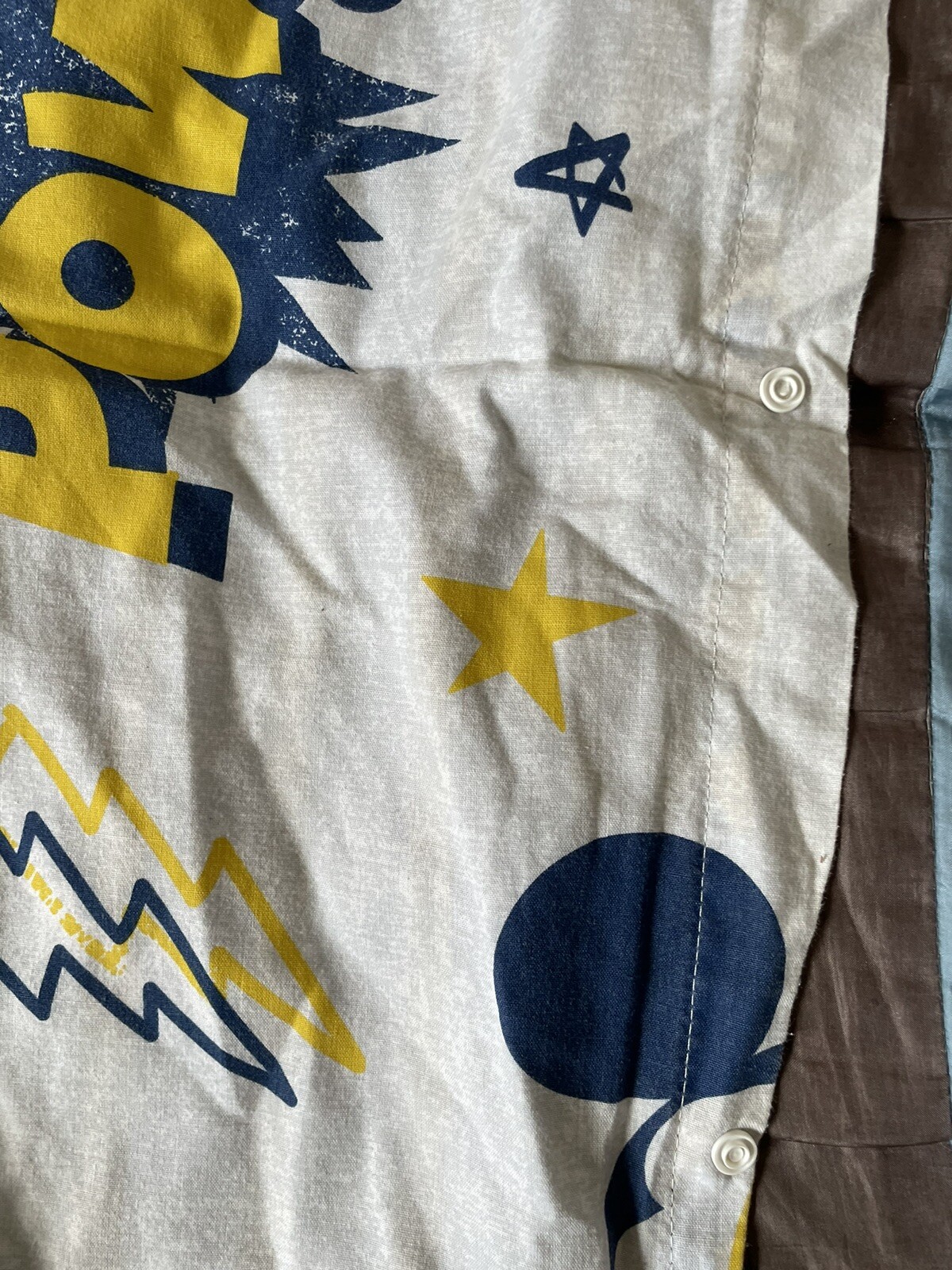 Set copripiumino misura letto lettino giallo navy tema George Topolino foto 4